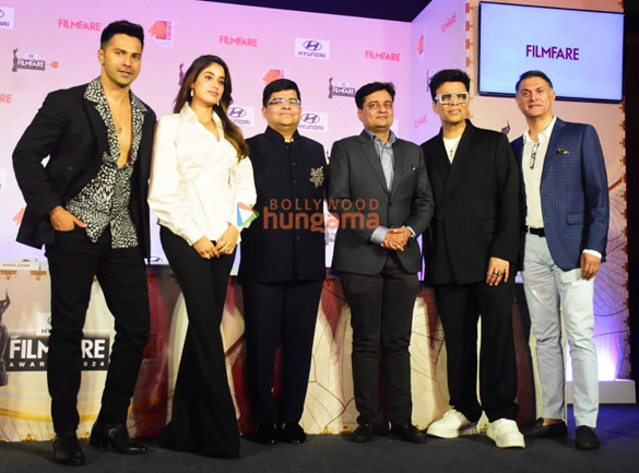 Photos: Janhvi Kapoor, Varun Dhawan, Karan Johar and others attend Filmfare Press Conference | Parties & Events