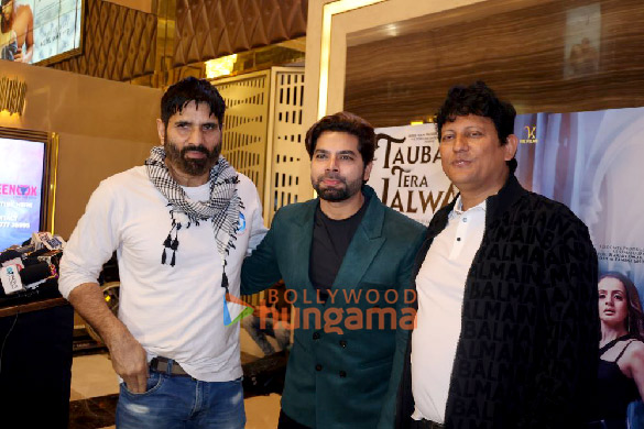 photos jatin khurana angela krislinzki and others grace the premiere of tauba tera jalwa 4