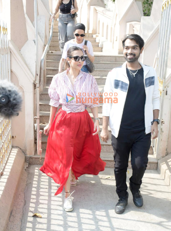 photos malaika arora snapped at mount mary church in bandra 1