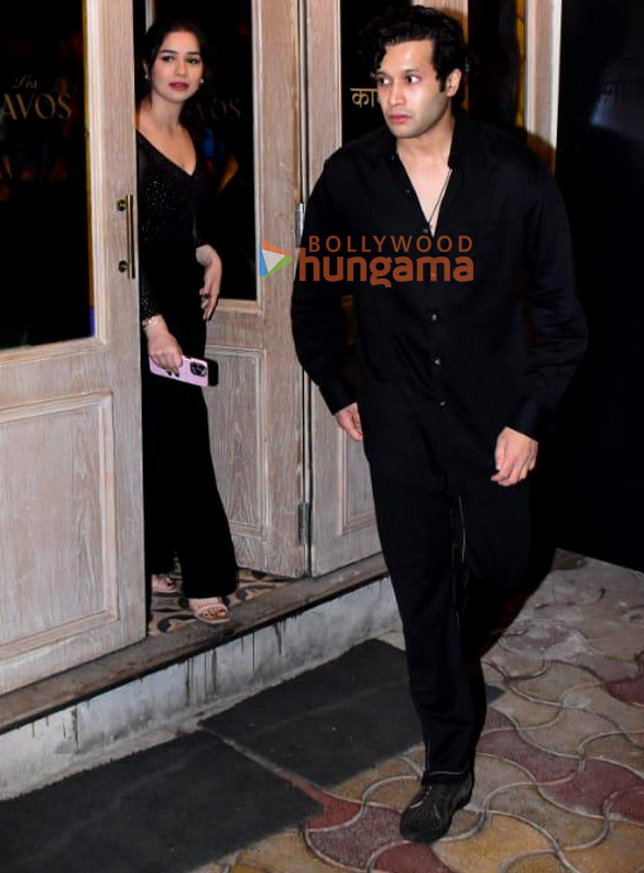 photos meezaan jafri sara tendulkar shikhar pahariya and alfia jaffery snapped in bandra 2