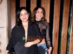 Photos: Neha Sharma and Aisha Sharma snapped at Bastian in Bandra