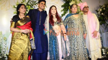 Photos: Newlyweds Ira Khan and Nupur Shikhare snapped with Aamir Khan, Reena Dutta, Kiran Rao and others