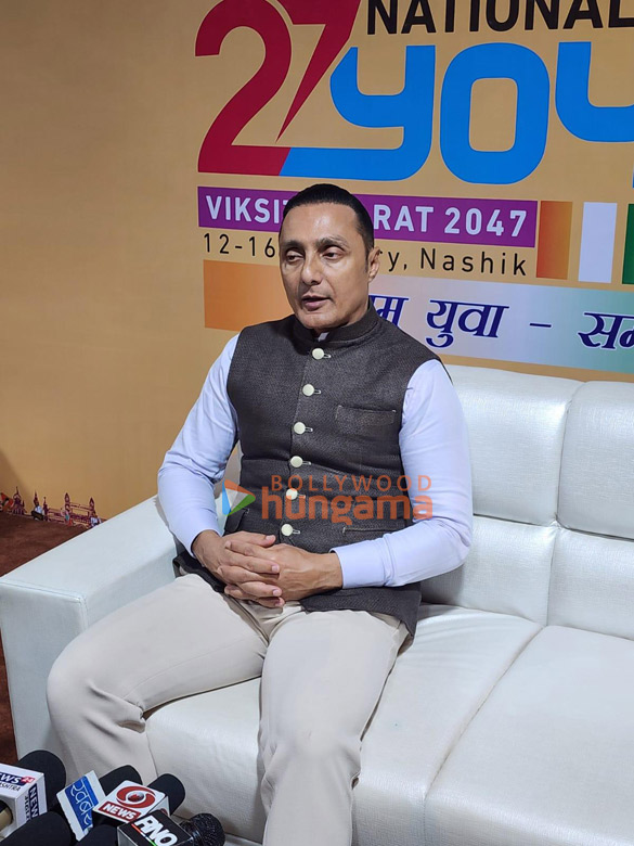 photos rahul bose snapped addressing youth at 27th national youth festival nashik 1