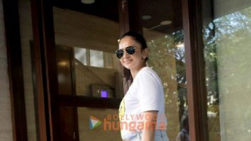 Photos: Rakul Preet Singh spotted outside a clinic in Santacruz