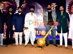 Photos: Rana Daggubati and Teja Sajja snapped at the trailer launch of Hanuman
