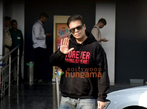 photos ranbir kapoor sara ali khan ayushmann khurrana and karan johar snapped at kalina airport 4