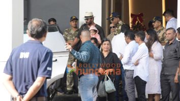 Photos: Ranbir Kapoor and Alia Bhatt snapped with daughter Raha Kapoor at the Kalina airport