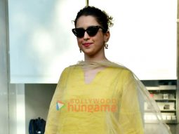 Photos: Sanya Malhotra snapped in Juhu