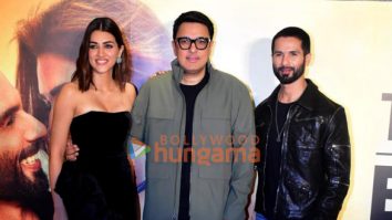 Photos: Shahid Kapoor, Kriti Sanon and others snapped at the trailer launch of Teri Baaton Mein Aisa Uljha Jiya
