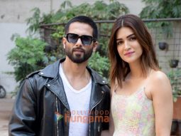 Photos: Shahid Kapoor and Kriti Sanon snapped promoting their film Teri Baaton Mein Aisa Uljha Jiya