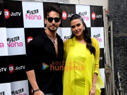 Photos: Tiger Shroff and Neha Dhupia snapped on sets of the show No Filter Neha Season 6