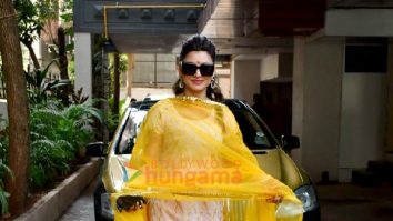 Photos: Urvashi Rautela and Aditi Rao Hydari snapped in Juhu