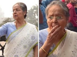 Rakhee Gulzar shoots for Bengali movie Amar Boss; enjoys ‘puchka’ on the busy streets of Kolkata, watch