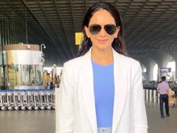 Rakul Preet Singh strikes a pose for paps at the airport