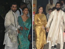 Ranbir Kapoor – Alia Bhatt, Katrina Kaif – Vicky Kaushal, Amitabh Bachchan & others leave for Ayodhya for Pran Prathistha ceremony at Ram Mandir, see photos and videos