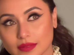 Rani Mukerji rocks the winged eyeliner with a perfect red lip