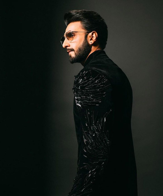 Ranveer Singh radiates regal charisma in a black ebony sherwani, redefining elegance with his signature flair