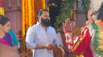 Rishab Shetty and family celebrate the Kola festival, watch Rishab Shetty and family celebrate the Kola festival, watch