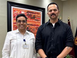 Rohit Shetty meets “Real Hero” of 12th Fail Manoj Kumar; Vikrant Massey REACTS