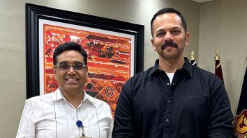 Rohit Shetty meets “Real Hero” of 12th Fail Manoj Kumar; Vikrant Massey REACTS