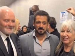 Salman Khan strikes a pose with Anthony Hopkins at an awards ceremony in Riyadh; watch