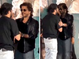 Shah Rukh Khan comforts and kisses a fan on his forehead after he breaks down upon meeting the superstar, watch