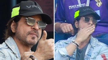 Shah Rukh Khan gives flying kisses to Abu Dhabi Knight Riders’ Andre Russell at ILT 20 in Dubai, watch videos