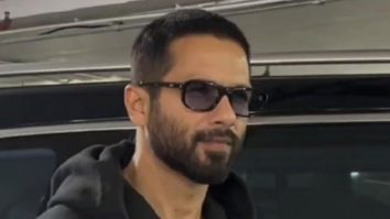 Shahid Kapoor’s all black airport look is definitely a vibe!