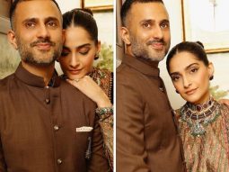 Sonam Kapoor and Anand Ahuja exude regal elegance as they embrace brown ethnic ensembles for a romantic date night