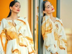 Sonam Kapoor in printed midi dress is making our mid-week blues flutter away