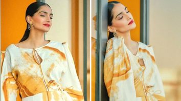 Sonam Kapoor in printed midi dress is making our mid-week blues flutter away