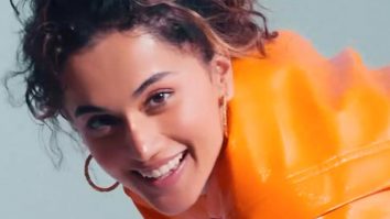 Who knew orange & black would look so hot together! Taapsee Pannu