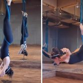 Taapsee Pannu elevates fitness routine with Aerial Yoga