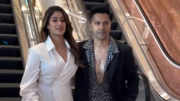 The Bawaal couple reunite! Varun Dhawan & Janhvi Kapoor