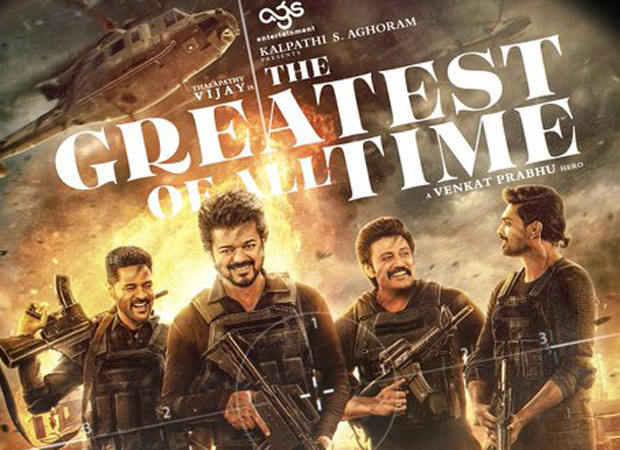 The Greatest Of All Time First look of Vijay, Prashanth, Prabhu Dheva and Ajmal sees them sport military uniforms and wield guns The Greatest Of All Time First look of Vijay, Prashanth, Prabhu Dheva and Ajmal sees them sport military uniforms and wield guns