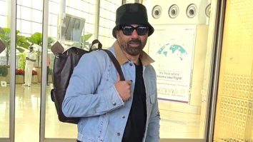The bucket hat looks so cute on Sunny Deol!