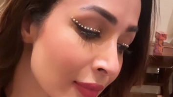 The diamond eyeliner totally elevates Malaika Arora’s elegance