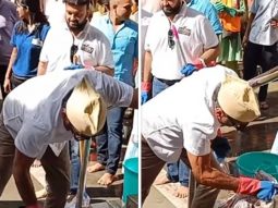 Jackie Shroff takes on cleaning duties at Mumbai’s Lord Ram temple; watch