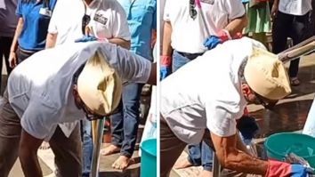 Jackie Shroff takes on cleaning duties at Mumbai’s Lord Ram temple; watch