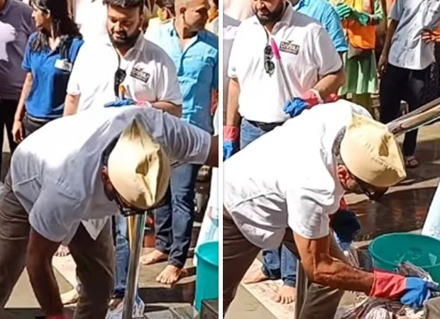 Jackie Shroff takes on cleaning duties at Mumbai’s Lord Ram temple; watch