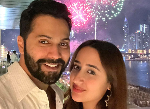 Varun Dhawan and Natasha Dalal ring in 2024 with fireworks display, watch 