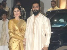 Vicky Kaushal & Katrina Kaif look perfect together as they leave for Ayodhya