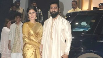 Vicky Kaushal & Katrina Kaif look perfect together as they leave for Ayodhya