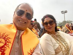 Vipul Amrutlal Shah along with wife Shefali Shah graced the Pran-Pratishtha Mahotasav in Ayodhya