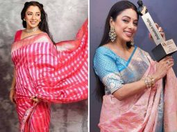 5 sarees from Rupali Ganguli aka Anupama that show how to elevate each drape into a statement