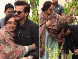 Anil Kapoor touches Kirron Kher’s feet in respect during lunch at Abhinav Bindra’s residence; see pics