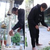 Amitabh Bachchan shares glimpses of his white temple at Jalsa residence; see pics