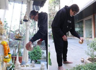 Amitabh Bachchan shares glimpses of his white temple at Jalsa residence; see pics