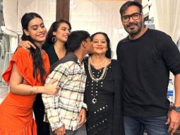 Ajay Devgn shares heartwarming family portrait to celebrate mother’s birthday; see pic