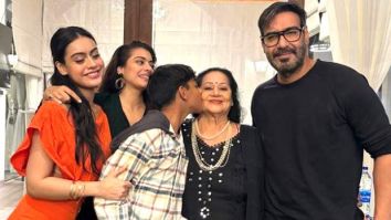 Ajay Devgn shares heartwarming family portrait to celebrate mother’s birthday; see pic